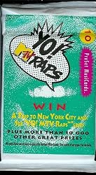 ProSet Yo! MTV RAPS MusiCards - 10 cards per pack - ProSet MusiCards