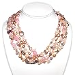 HinsonGayle "Sofia" Ultra-Luster Naturally Pink Cultured Pearl Double Rope Necklace