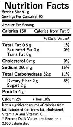 Labrea Bakery Wheat Bread Loaf, 16 Ounce -- 12 per case.