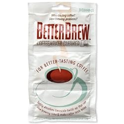 BetterBrew Coffee Maker Cleaner, 3-Pack