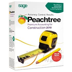 Peachtree Premium Accounting for Construction 2010 Multi-user by Sage
