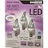 Feit LED 4.9 Watt LED Candelabra Light Bulbs 3-Pack (911482)