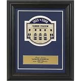 Yankee Stadium Final Season Embroidered Commemorative Patch Mat and Frame