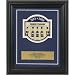 Sporting Goods : Yankee Stadium Final Season Embroidered Commemorative Patch Mat and Frame