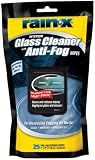 Rain-X Glass Cleaner Wipes with Anti-Fog (25 ct.)