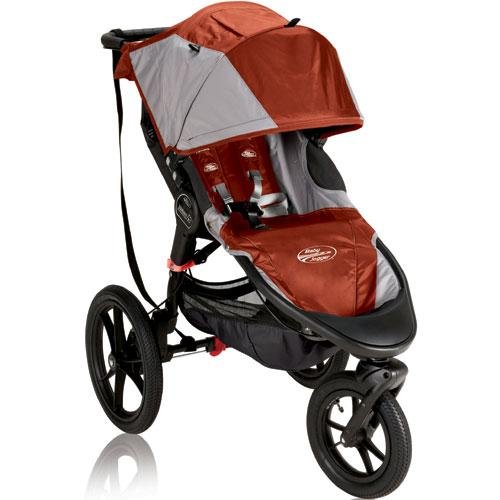 Baby Jogger Summit X3 Single Stroller, Orange On Sale