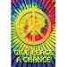 (24x36) Give Peace a Chance (Tie Dye) Art Poster Print