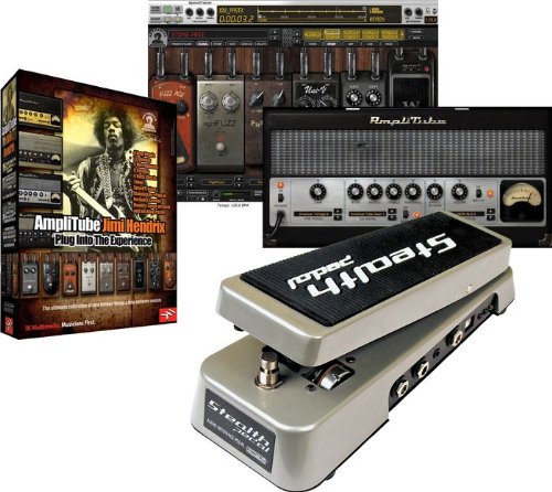 IK Multimedia StealthPedal Audio ControllerInterface + AmpliTube Hendrix Software Plug-In