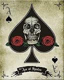 Empire 173454 Ace of Spades - Roses Mini Poster - 40 x 50 cm