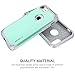 iPhone 7 case, SGM Premium Hybrid [Dual Layer] Armor Case Cover For Apple iPhone 7 [Anti-Slip Design] [Shock Proof] (Mint + Gray)