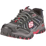 Skechers Little Kid/Big Kid Apache-Blue Heron Lace Up Trail Look Jogger