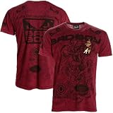 Bad Boy Burgundy Lyoto Machida UFC 94 Premium Walk In T-shirt