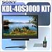 ony Bravia KDL-40S3000 40 Inch 720P LCD HDTV Accessory + Kit