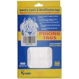 Jeweller Repair, Price and Identification tags, 12mm 1000pcs