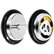0 Gauge Baby Panda Bear Cheater Plug