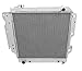 American Eagle, Jeep Wrangler YJ 2 Row All Aluminum Radiator, AE2101