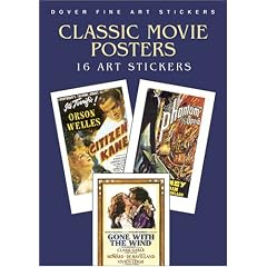 Classic Movie Posters: 16 Art Stickers
