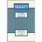 Highlights of Ancient Acupuncture Prescriptions by  Honora Lee Wolfe