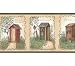 Country Outhouse Lodge Bathroom Wallpaper Border Singles