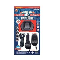 MasterVision 308G3ACDC 6 LED Rechargable Cap Light