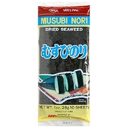 Musubi Dried Nori Seaweed, 1-Ounce Packages (Pack of 12)