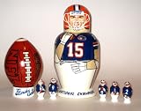 NCAA Florida Gators * football * Super original Russian nesting doll * 8 pc / 8 in set * or any other team with Mask * 5 pc / 6in * or ANY other team