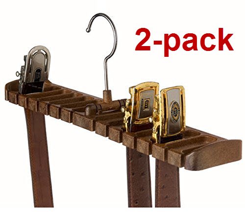 2-pack tenby living belt rack, organizer, hanger, holde…