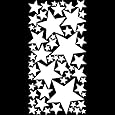 Colorful Stars Peel & Stick Wall Stickers / Decals / Appliques, White