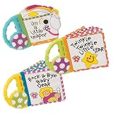 Sassy Baby 3 Piece Nursery Rhyme Books, Multicolor