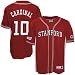 Stanford Cardinal #10 Cardinal Rocket Baseball Jersey