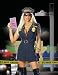 How To Measure Bra Sizes : Sexy Fashion Female Police Adult Halloween Costume - MEDIUM
