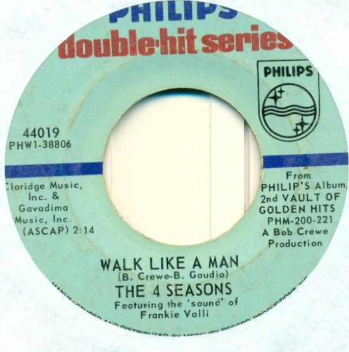 4 Seasons - Walk Like A Man 45 Rpm Single - Zortam Music