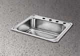 Elkay CRS33225 Celebrity Kitchen Sink Stainless Steel 33 x 22 x 7