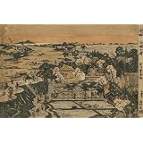 View of Mimeguri, by Utagawa Toyoharu (Print On Demand)