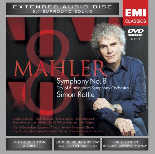 CD-Charts  Music : Mahler: Symphony No. 8 [Extended Audio Disc] [DVD Video] [DVD AUDIO]