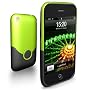 Luxe f�r iPhone 3G & 3GS- gr�n/schwarz - Hartschalen-Geh�use mit softer, metallisch gl�nzender Oberfl�che