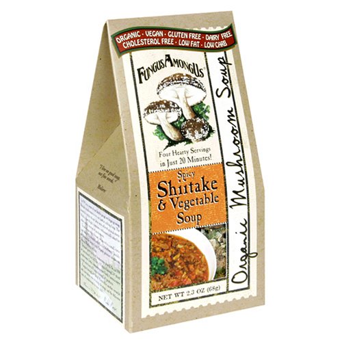 FungusAmongUs Organic Soup Mixes, Organic Spicy Shiitake & Vegetable Soup, 2.3-Ounce... by FungusAmongUs