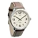 Timex Big Easy Indiglo Reader Watch Brown Leather Band Features Large Easy to See Numbers