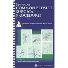 Manual of Common Bedside Surgical Procedures (Books)