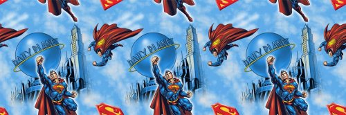 Superman Flying High Window Valance
