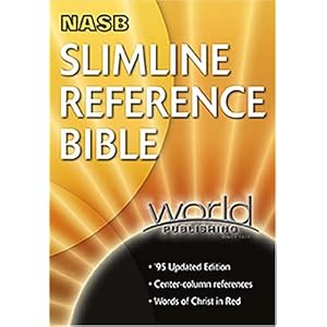 NASB Slimline Reference Bible Thomas Nelson
