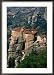 Monastery of Saint Barabara Roussanou on an Clifftop, Meteora, Greece Collections Framed Photographic Poster Print by John Elk III, 25x36
