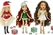 Search : 3 HOLIDAY BRATZ GIFT SET - CLOE AS SANTA - MEYGAN AS AN ELF - YASMIN AS AN ANGEL