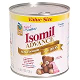 Isomil Advance Soy Formula Powder with Iron, Value Size, 25.7 Ounces (1LB 9.7oz)