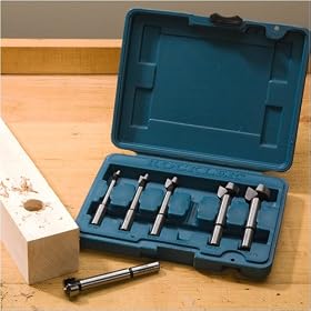 6-Piece Fractional Forstner Bit Set by Insty-Bit