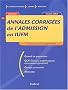 Annales corrig�es de l'admission en IUFM : Session 2003