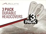 Acuity Durable Longneck Headcovers - 3 Pack