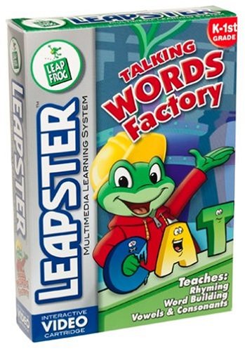 LeapFrog Leapster Educational Video: Talking Words Factory