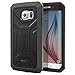 Galaxy S6 Edge Case - Poetic [Revolution Series] Samsung Galaxy S6 Edge Case - [Heavy Duty] [Dual Layer] Protection Hybrid Case WITH OUT Built-In Screen Protector for Samsung Galaxy S6 Edge (2015) Black (3-Year Manufacturer Warranty From Poetic)