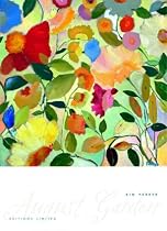 August Garden, Flower Garden Art Poster Print by Kim Parker, 26x36